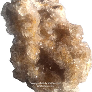 Calcite on Quartz